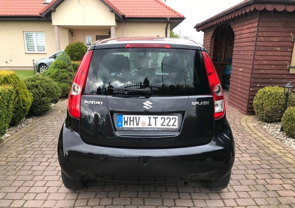 Suzuki Splash cena 15900 przebieg: 162400, rok produkcji 2009 z Pułtusk małe 92
